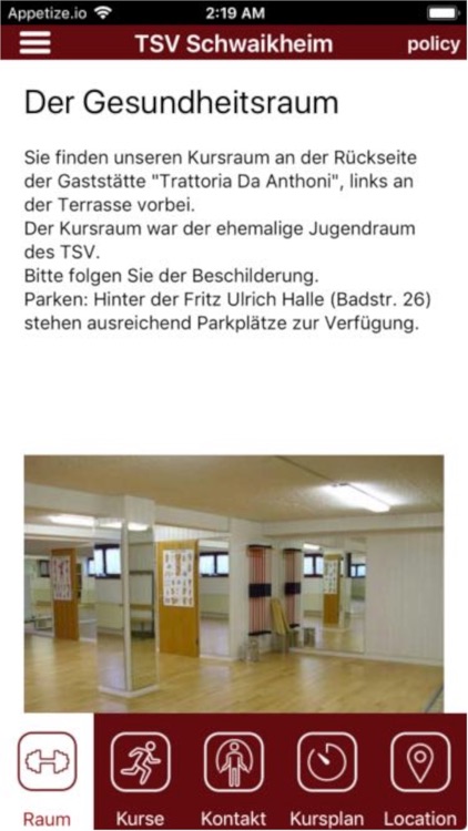 TSV Schwaikheim Gesundheit screenshot-3