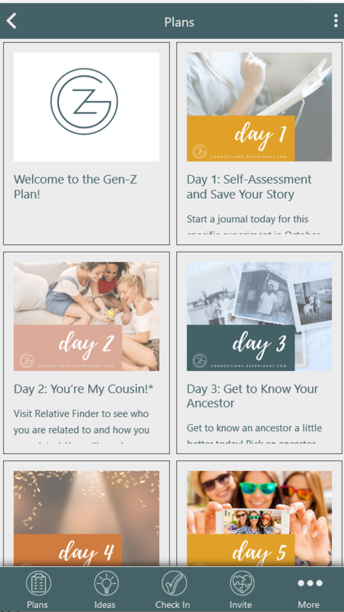 Connections Experiment