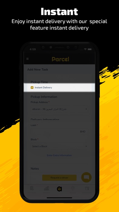 Parcel Delivery screenshot 2