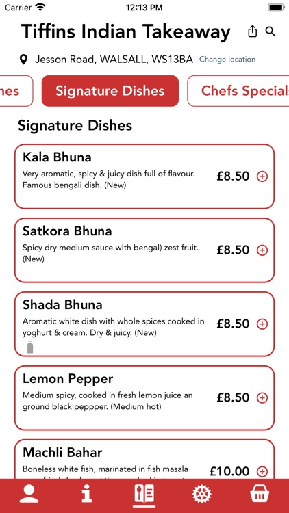 Tiffins Indian Takeaway screenshot-3