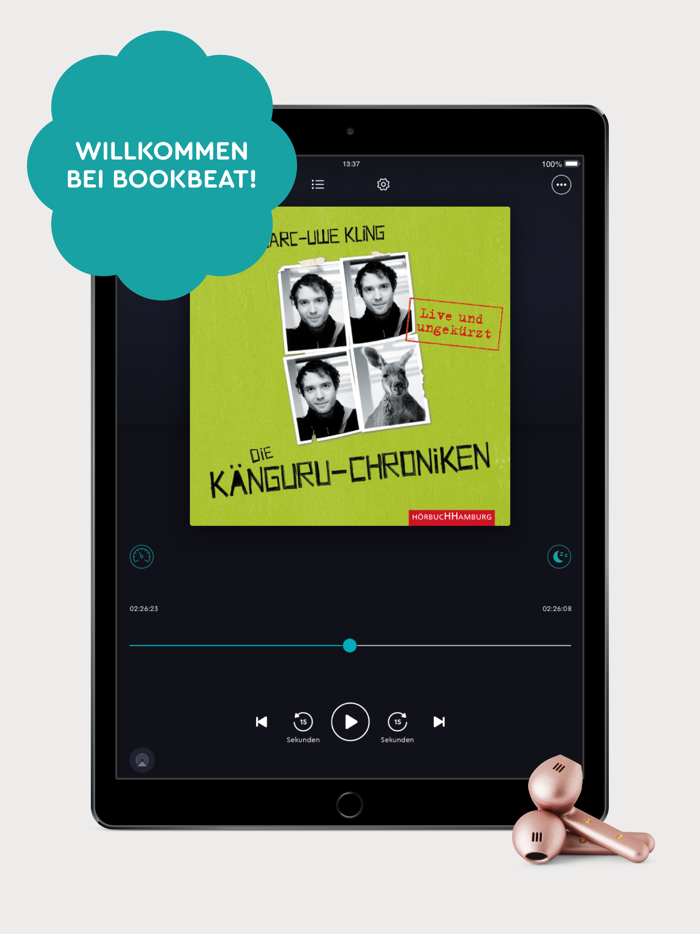 BookBeat - Hörbuch-Flatrate