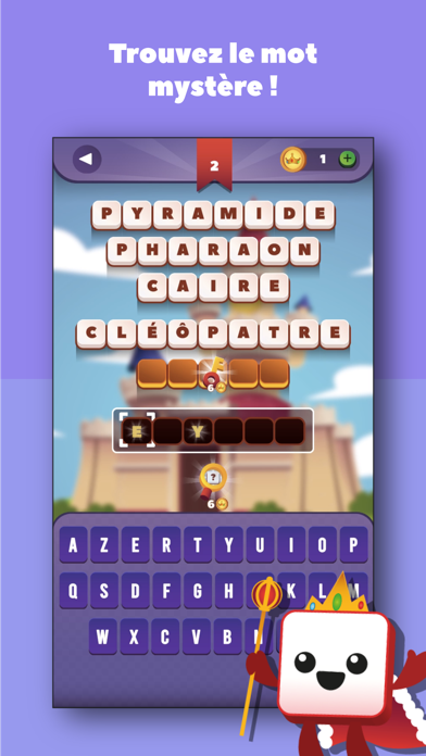 Screenshot #1 pour Word Royal - Mots et énigmes