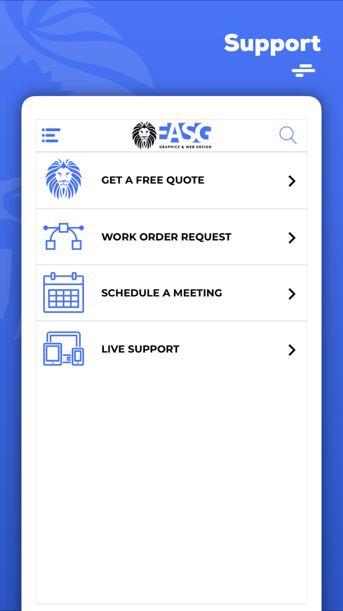 EASG Graphics  Web Design