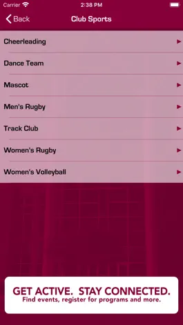 Game screenshot Fairmont State Falcon Center apk