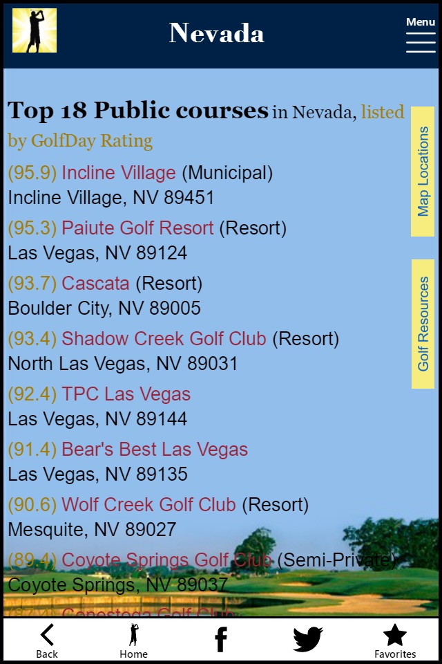 GolfDay Nevada screenshot 3