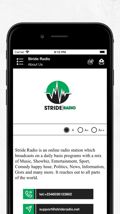 Stride Radio screenshot-6