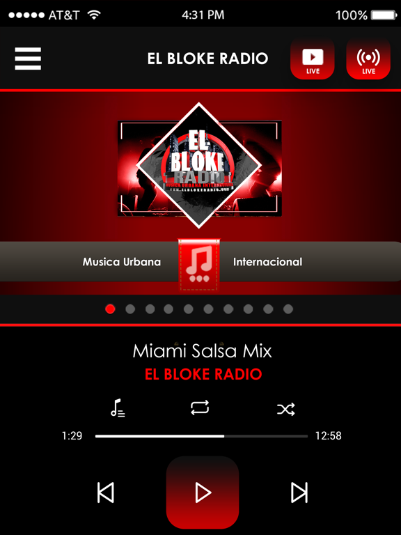 Screenshot #4 pour El Bloke Radio