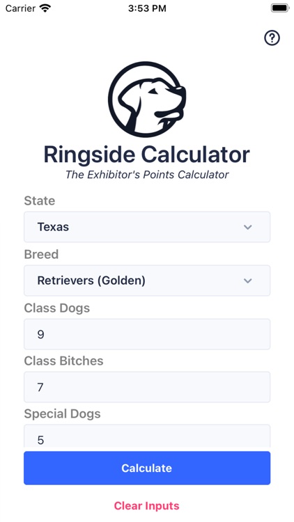 Ringside Calculator