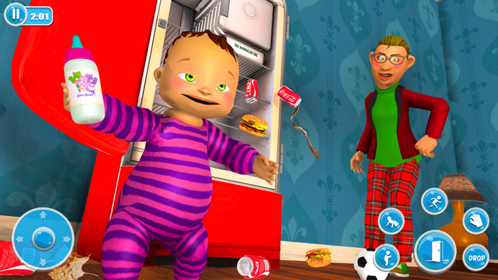 The Baby Prank House Game 3D