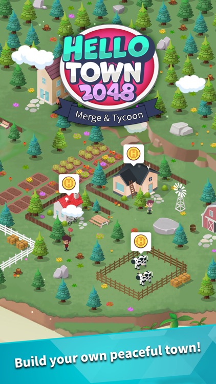 Hello Town 2048 - Merge Tycoon screenshot-0