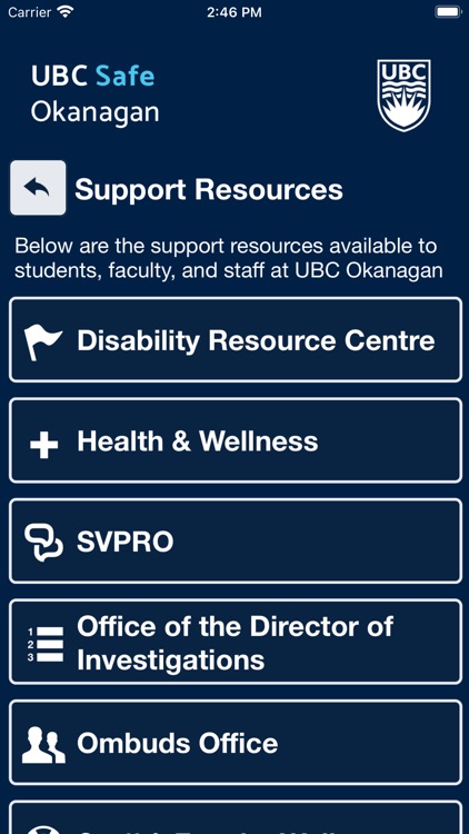 UBC Safe Okanagan