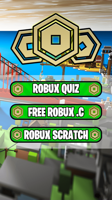 Robux Roblox Scratch - Quizのおすすめ画像1