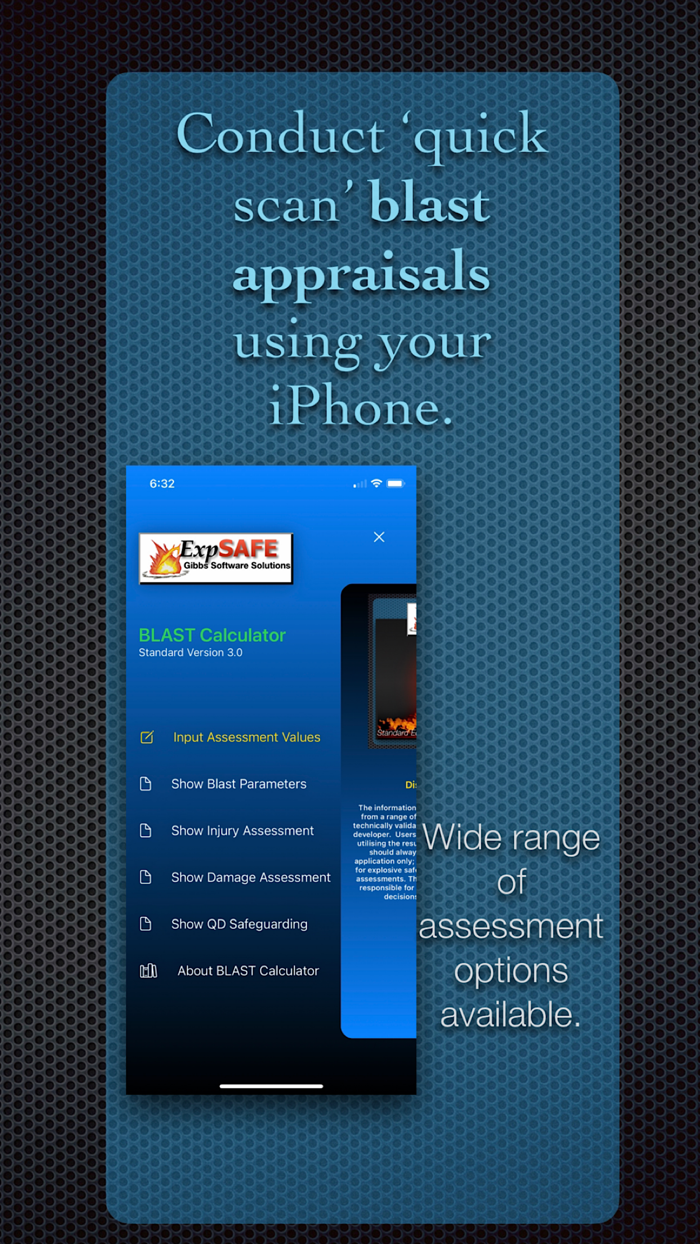 ExpSAFE Blast Calculator