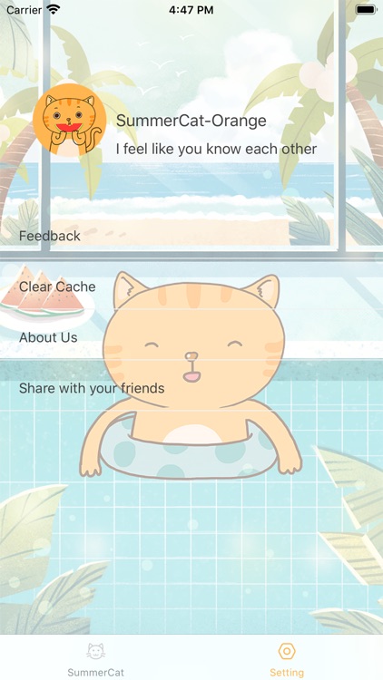 SummerCat-Orange