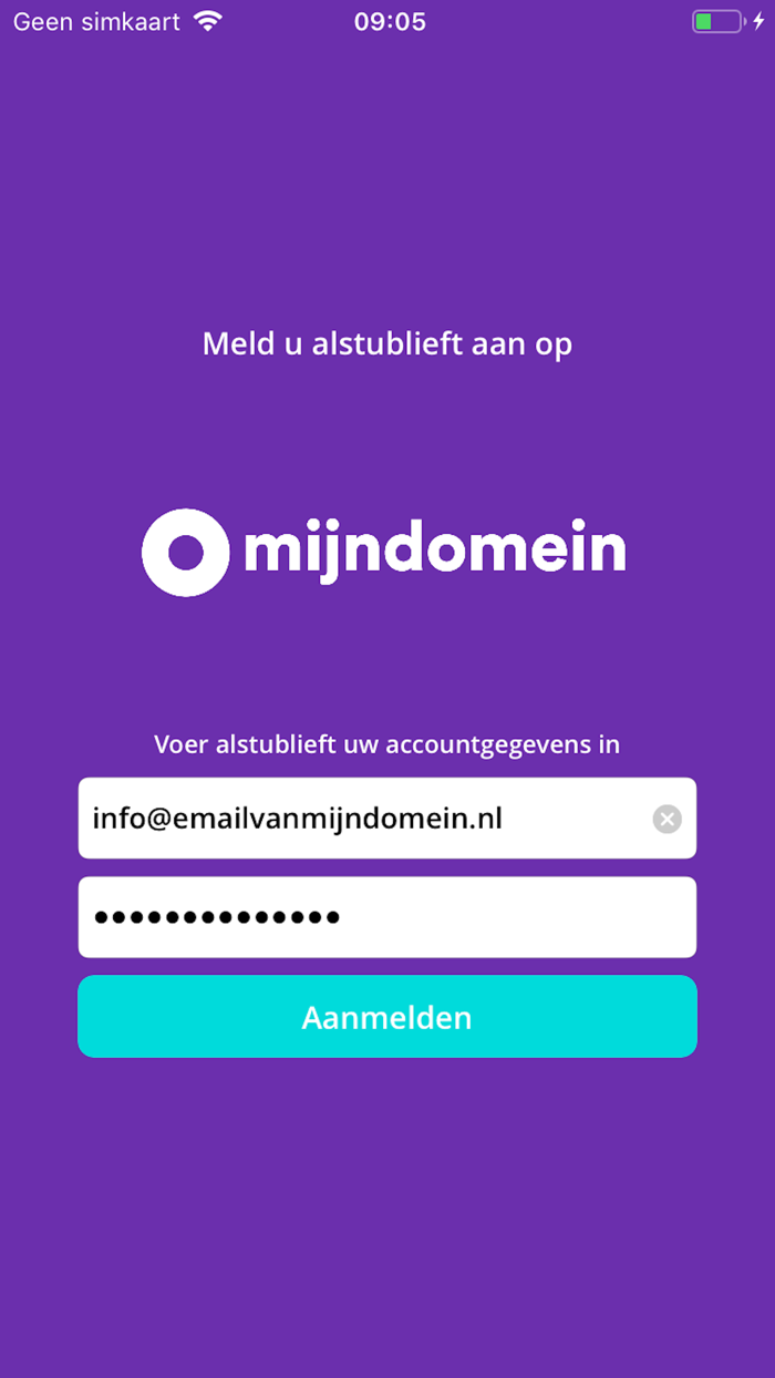 Drive van Mijndomein