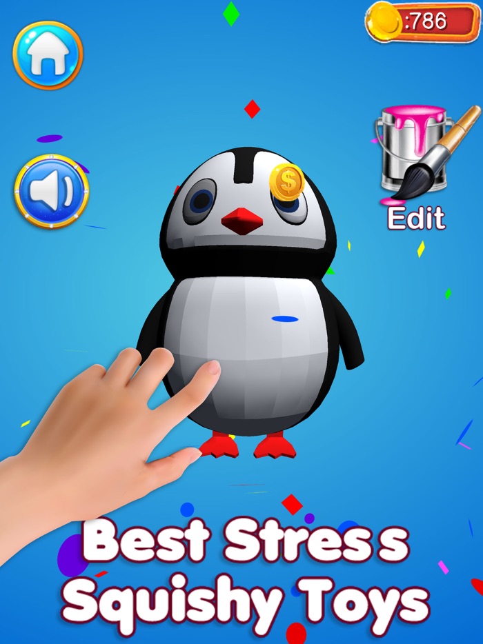 Squeeze Squishy Toy  3D Art