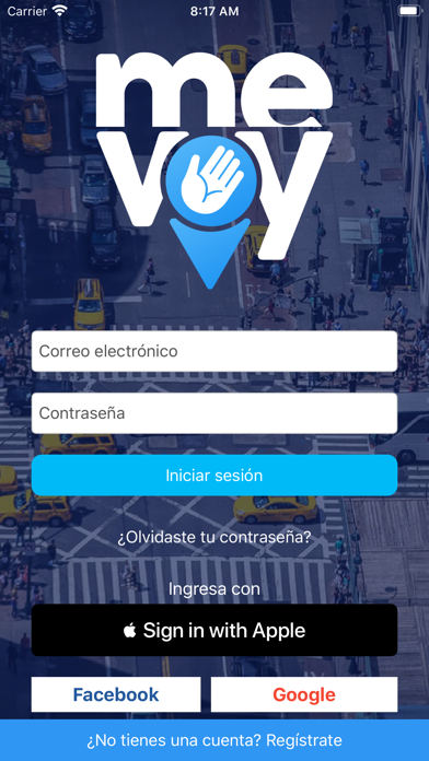 Me Voy - App de transporte screenshot 2