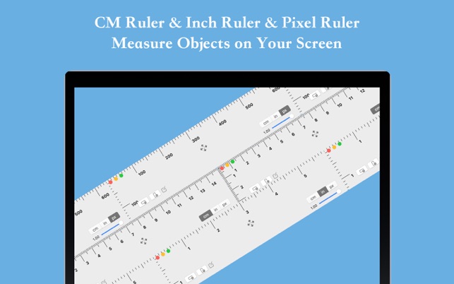 12 inch ruler on screen