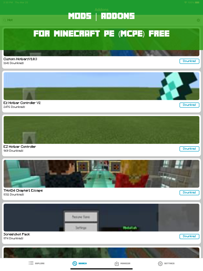 Addons for Minecraft PE, MCPE
