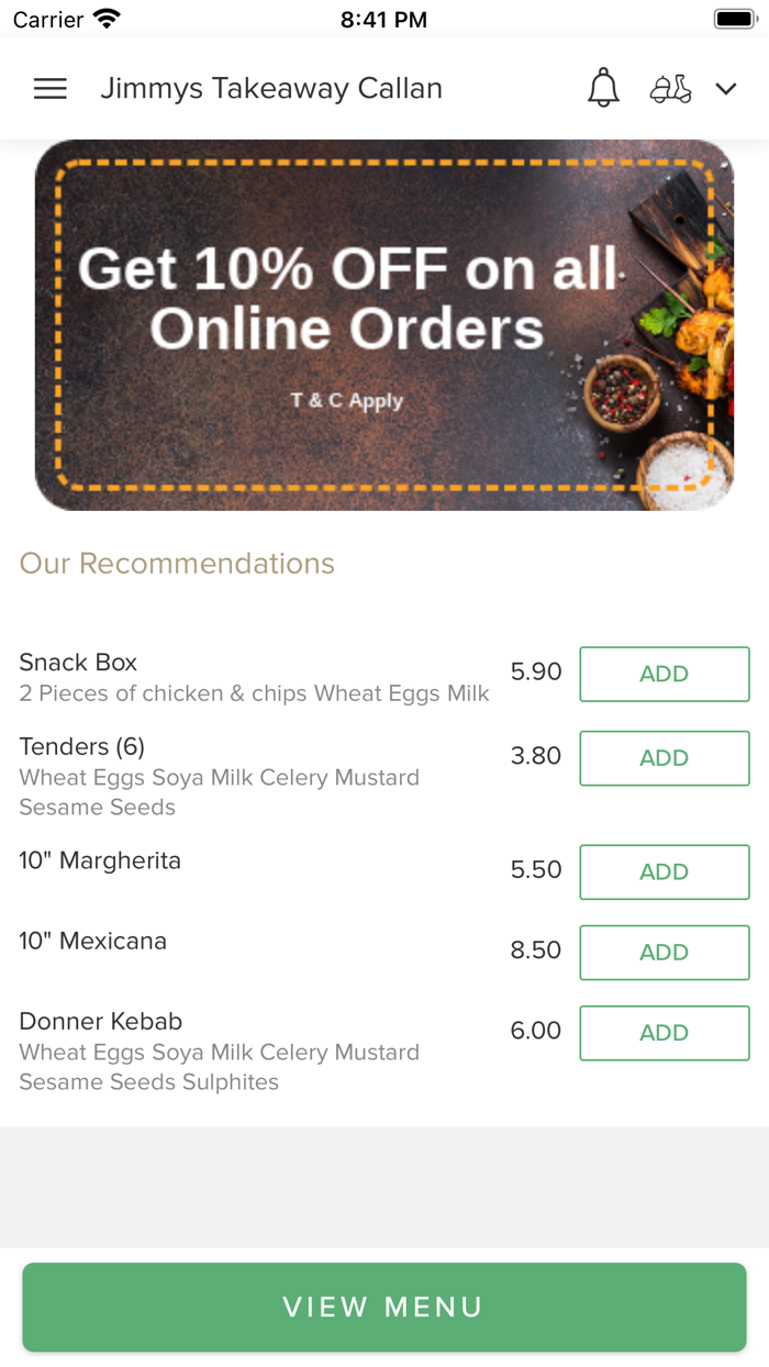 Jimmys Takeaway Callan