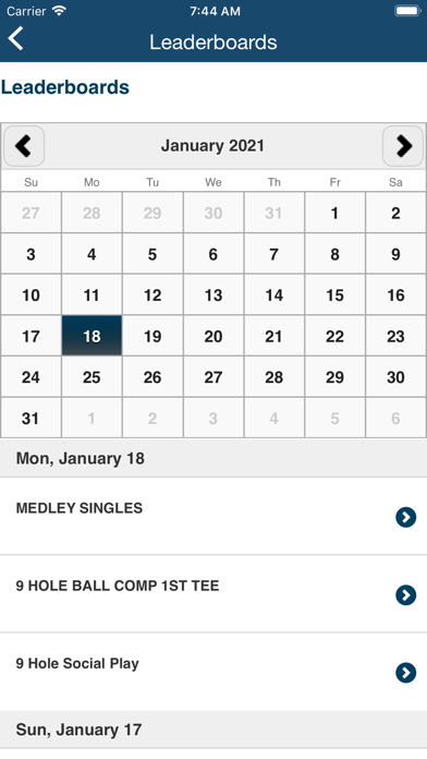 Concord Golf Club screenshot 4
