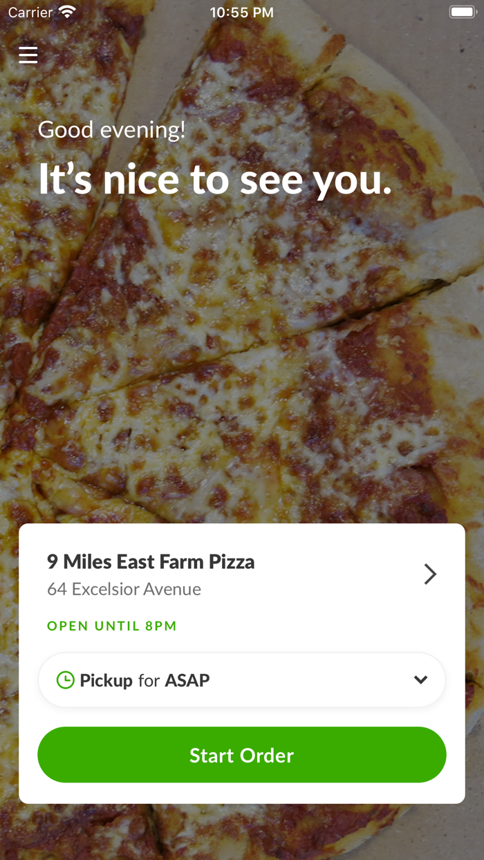 9 Miles East Farm Pizza