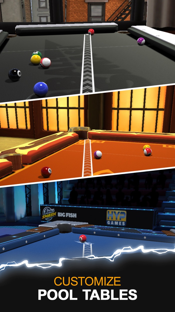 8 Ball Smash Multiplayer Pool