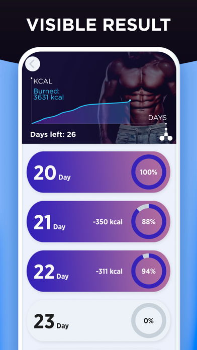 Home Workout for Men - 30 Days screenshot 3
