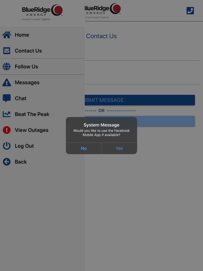 Blue Ridge Mobile App
