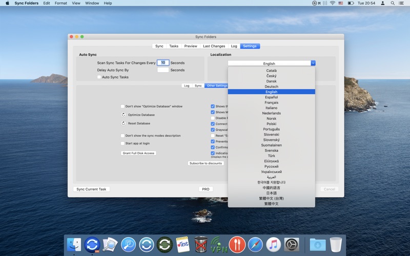 Sync Folders Screenshot