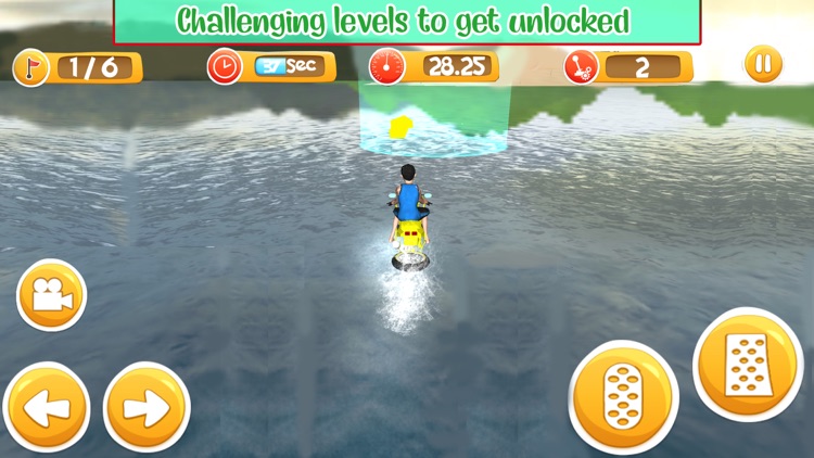 Water Bike 3D Racing Stunts screenshot-3