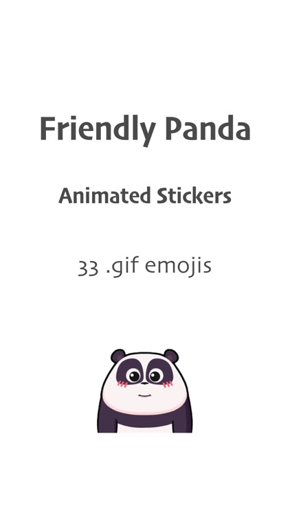 Friendly Panda Animated Emoji