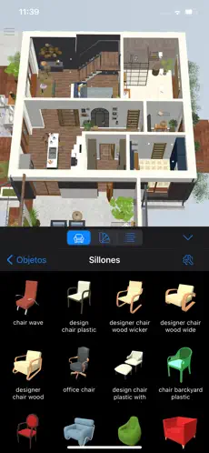 Captura de Pantalla 3 Live Home 3D - Diseño de casa iphone