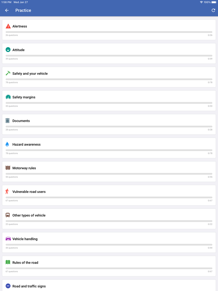 2021 UK Driving Theory Test
