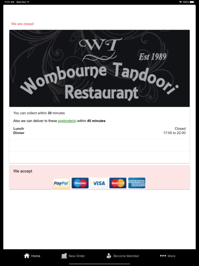 Wombourne Tandoori