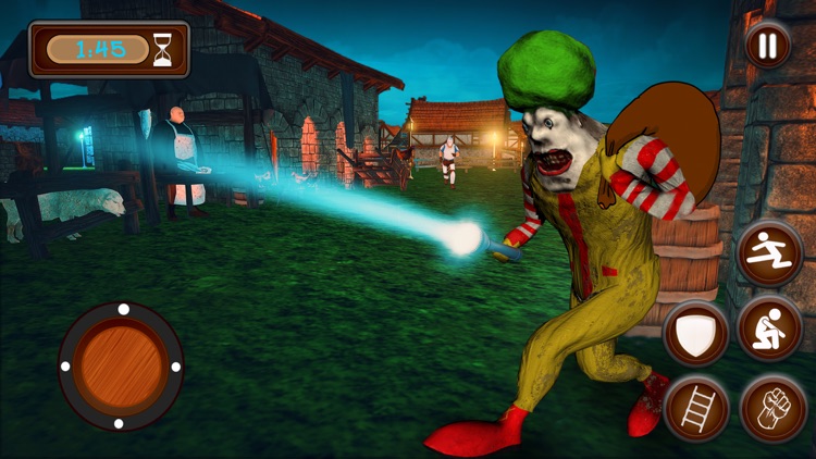 Scary Clown Thief Robbery Game screenshot-3