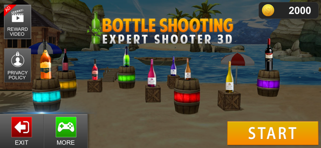 Bottle Shooting Expert Shooter