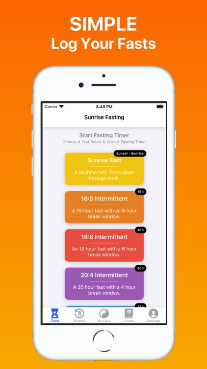 Sunrise - Intermittent Fasting