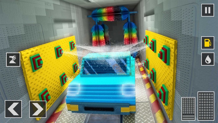 块状 车 洗 车库