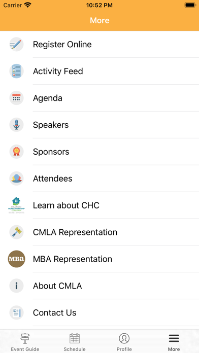 CMLA Events screenshot 4