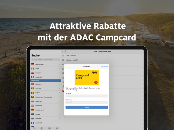 ADAC Camping / Stellplatz 2021