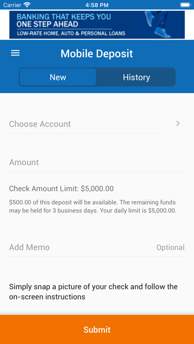 How to cancel & delete CFCU Banking from iphone & ipad 4