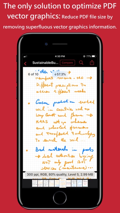 PDFOptim for iOS Screenshot 2
