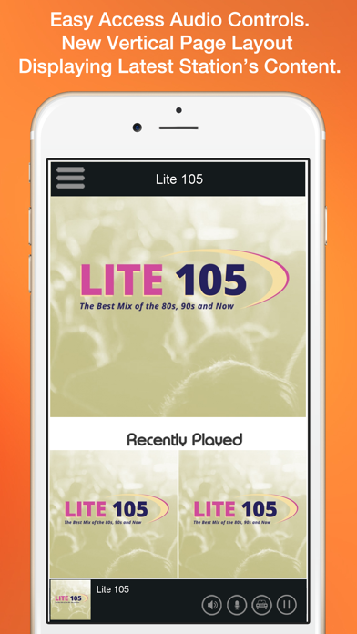 Lite 105 screenshot 2