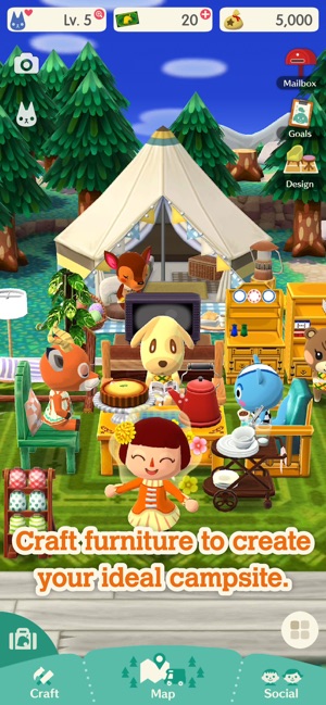 Animal Crossing Pocket Camp On The App Store - the campsite inspired by the roblox game camping