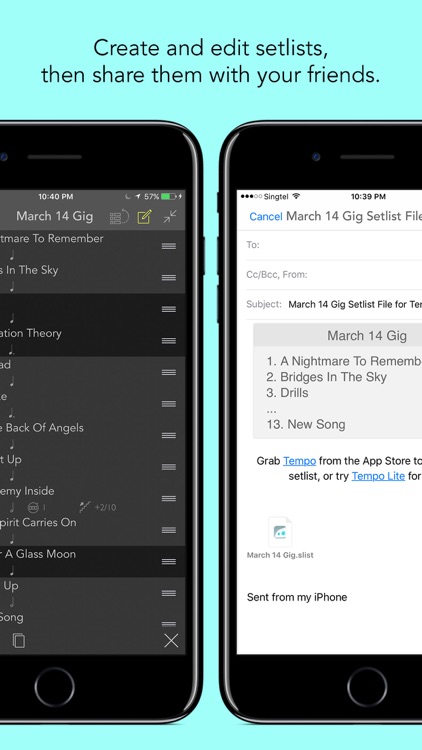 Tempo - Metronome with Setlist screenshot-3