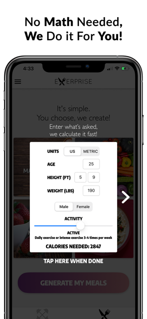 Exerprise Workout Meal Planner(圖9)-速報App