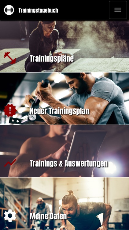 Trainingstagebuch für Sportler