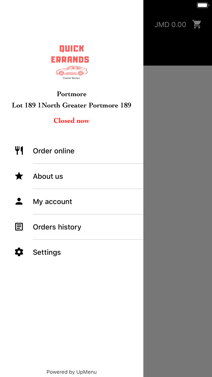 Quick Errands Ordering