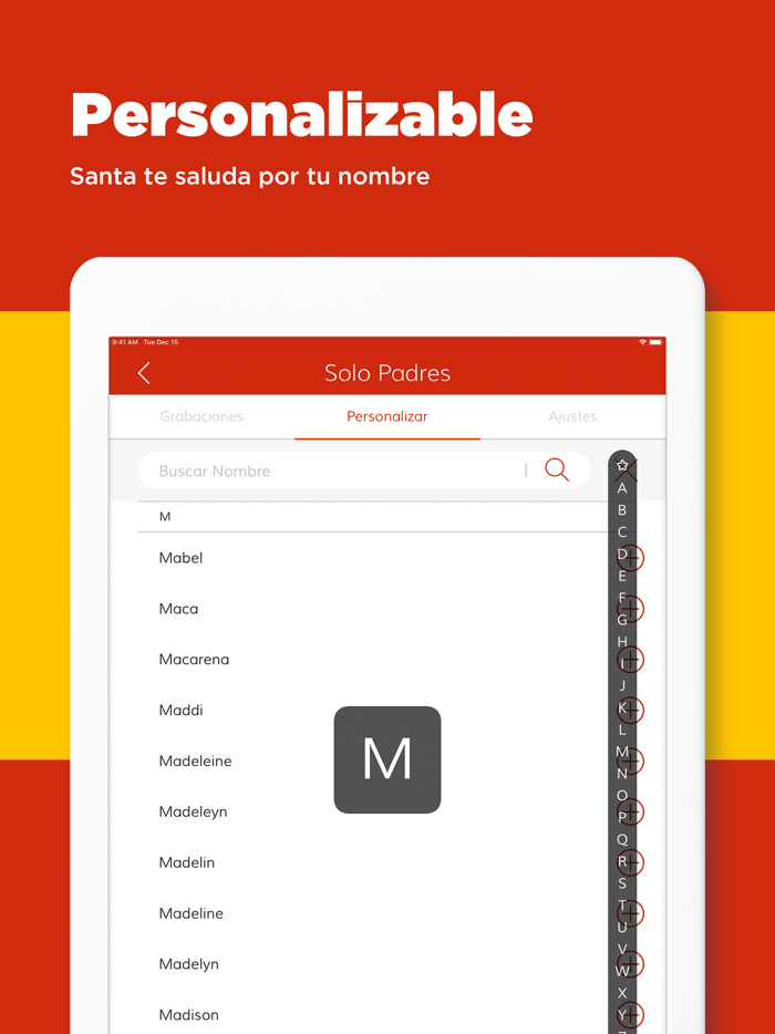 Videollamada a Santa